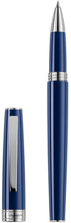 MONTEGRAPPA Penna roller Armonia blu navy minuterie acciaio ISA1RRAB