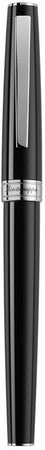 MONTEGRAPPA Penna roller Armonia nera minuterie acciaio ISA1RRAC