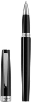 MONTEGRAPPA Penna roller Armonia nera minuterie acciaio ISA1RRAC