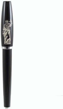 MONTEGRAPPA penna roller Manager IUSTITIA dura lex sed lex simbolo Giustizia