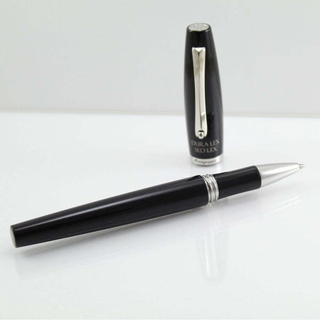 MONTEGRAPPA penna roller Manager IUSTITIA dura lex sed lex simbolo Giustizia