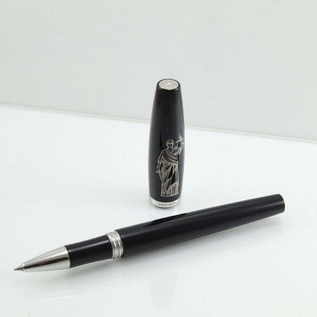 MONTEGRAPPA penna roller Manager IUSTITIA dura lex sed lex simbolo Giustizia