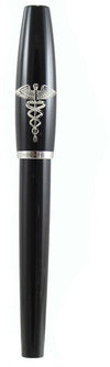 MONTEGRAPPA Penna roller Manager Salus con simbolo medicina
