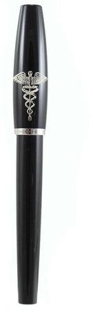 MONTEGRAPPA Penna roller Manager Salus con simbolo medicina