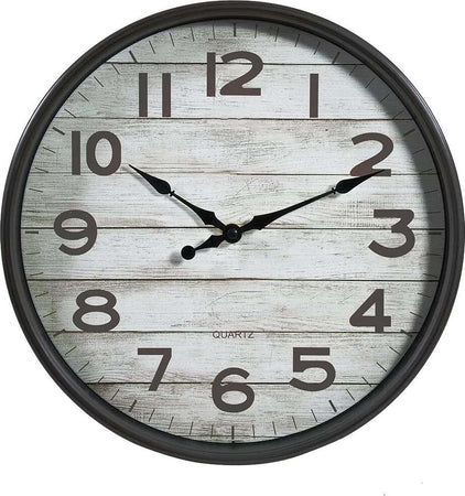 Montemaggi-Orologio-da-Parete-Tondo-Grigio-cm-32