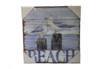 MONTEMAGGI STAMPA SU LEGNO BAY BEACH BIANCO Casa e cucina/Decorazioni per interni/Arte/Poster e stampe Scontolo.net - Potenza, Commerciovirtuoso.it