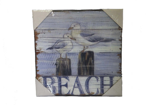 MONTEMAGGI STAMPA SU LEGNO BAY BEACH BIANCO Casa e cucina/Decorazioni per interni/Arte/Poster e stampe Scontolo.net - Potenza, Commerciovirtuoso.it