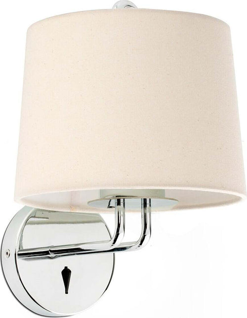 MONTREAL Lampada da parete chrome/beig Illuminazione/Illuminazione per interni/Illuminazioni per pareti/Applique Led Mall Home - Napoli, Commerciovirtuoso.it