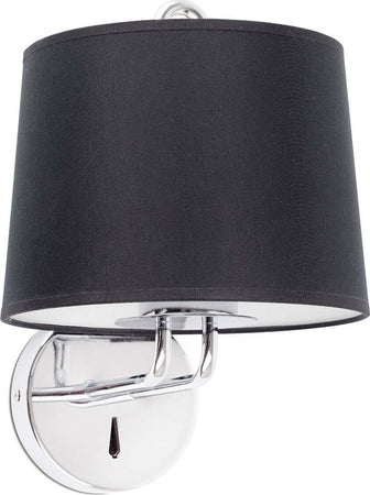 MONTREAL Lampada da parete chrome/nera Illuminazione/Illuminazione per interni/Illuminazioni per pareti/Applique Led Mall Home - Napoli, Commerciovirtuoso.it