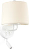 MONTREAL Lampada da parete con lettore bianca/beige Illuminazione/Illuminazione per interni/Illuminazioni per pareti/Applique Led Mall Home - Napoli, Commerciovirtuoso.it