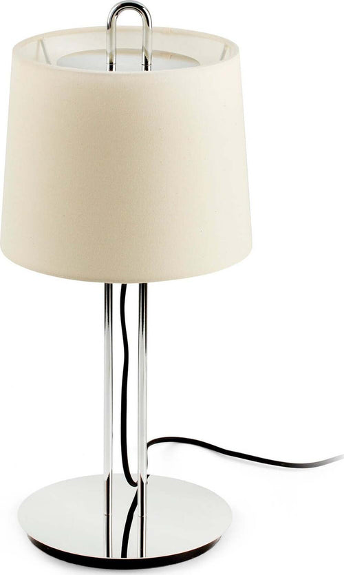 MONTREAL Lampada da tavolo chrome/beig Illuminazione/Illuminazione per interni/Lampade/Lampade da tavolo e abat-jour Led Mall Home - Napoli, Commerciovirtuoso.it