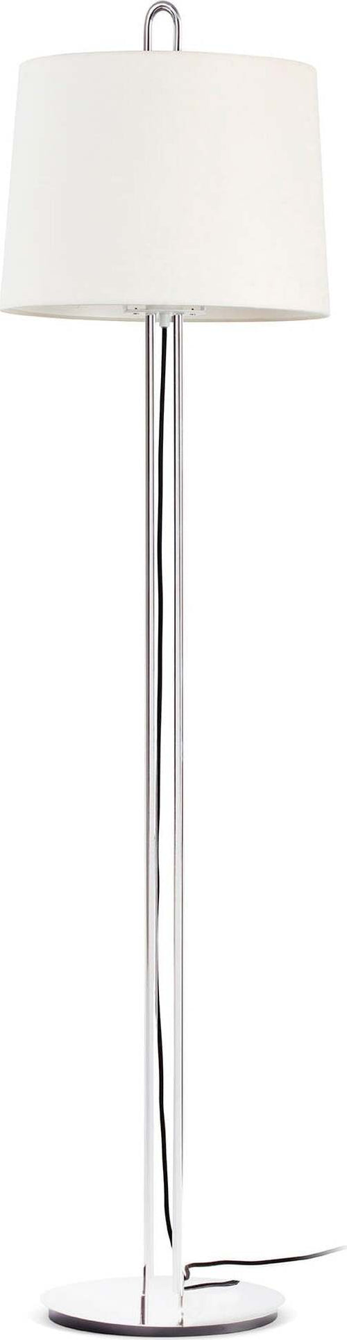 MONTREAL Lampada da terra chrome/bianca Illuminazione/Illuminazione per interni/Lampade/Lampade da terra Led Mall Home - Napoli, Commerciovirtuoso.it