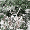 Albero di natale innevato Monviso con PE Effetto Real Touch + Flock