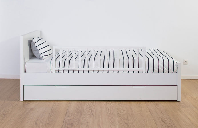 Sponda Letto Childhome Legno Bianco