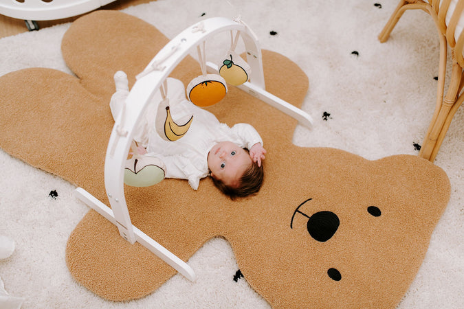 Tappettino Teddy Childhome Grande 150 cm Beige