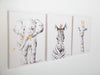 Quadro Childhome Dipinto a Olio Giraffa + Olio