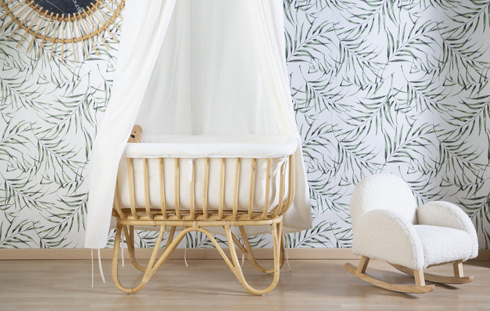 Culla Vimini Childhome + Materasso