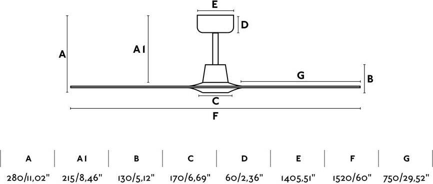 MOREA L Ventilatore da soffito marrone con motore DC Fai da te/Prodotti per la costruzione/Riscaldamento e raffreddamento/Sistemi mobili di climatizzazione/Ventilatori/Ventilatori da soffitto Led Mall Home - Napoli, Commerciovirtuoso.it