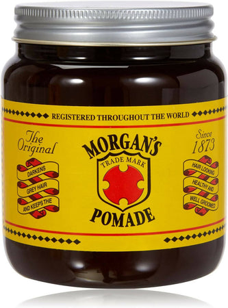 Morgan's Pomade Gradually Darkens Grey Hair 50 G  Soluzione Per Capelli Grigi E Invecchiati