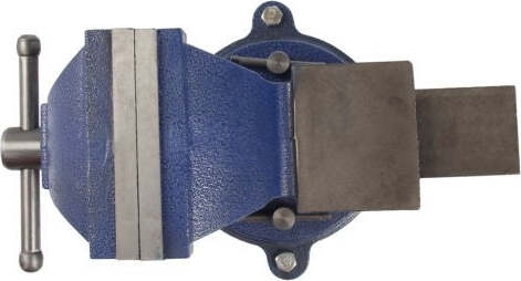 Morsa-Da-Banco-Girevole-75-Mm-Ganasce-Incudine-Professionale-In-Ghisa-E-Acciaio