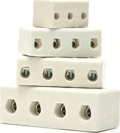Morsetti Ceramici per collegamento cavi elettrici resistenti e isolanti Fai da te/Utensili elettrici e a mano/Utensili a mano/Morsetti/Set morsetti La Zappa - Altamura, Commerciovirtuoso.it