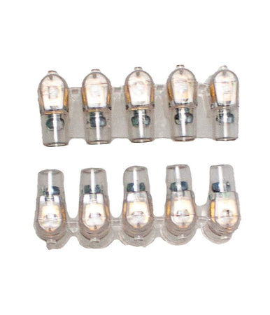 Morsetti Unipolari Morsettiera Terminali 2 Stecche Da 5 Pezzi Sezione 2.5mm² 83312
