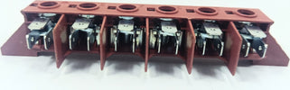 Morsettiera per collegamenti elettrici forno 6 faston per alte temperature Fai da te/Materiale elettrico/Cablaggio di superficie/Morsettiere Rossi Ricambi - Venetico Marina, Commerciovirtuoso.it