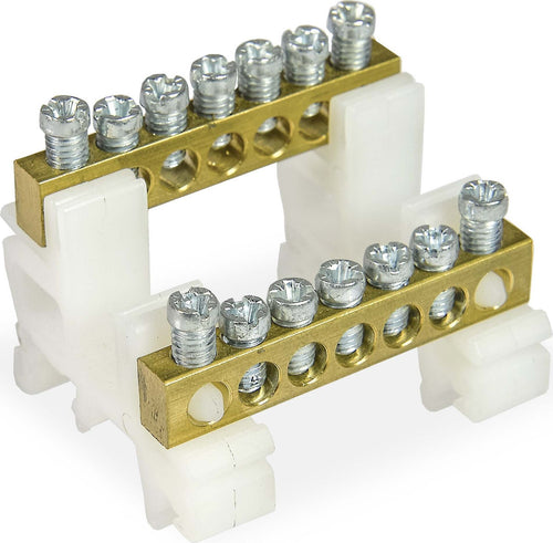 Morsettiere di distribuzione bipolari/tetrapolari, per collegamento cavi elettrici Fai da te/Materiale elettrico/Cablaggio di superficie/Morsettiere La Zappa - Altamura, Commerciovirtuoso.it