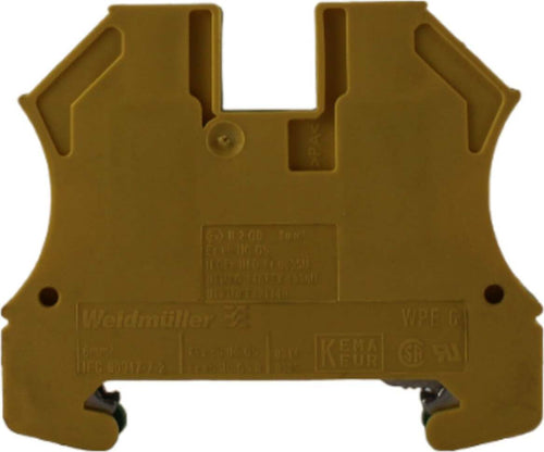 MORSETTO-GIALLO-VERDE-WPE-6,0-WEIDMULLER