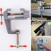 Morsetto-Mini-Morsa-Supporto-Regolabile-Girevole-Metallo-Lampada-Tavolo-Perno