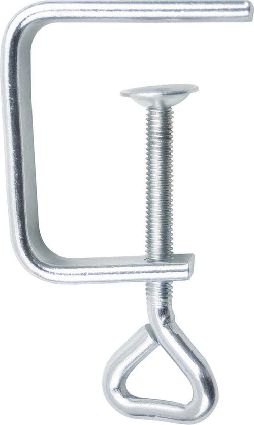 Morsetto per traforo realizzato in acciaio con piatto zincato