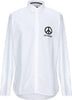 Moschino Camicia Uomo Bianca Logo Love Moschino 100% Cotone Fashion Uomo Tinta Unita Collo Classico. Moda/Uomo/Abbigliamento/T-shirt polo e camicie/Camicie classiche Euforia - Bronte, Commerciovirtuoso.it