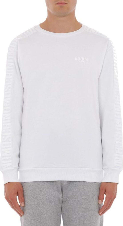 moschino-FELPA-BANDA-LOGATA-da-uomo