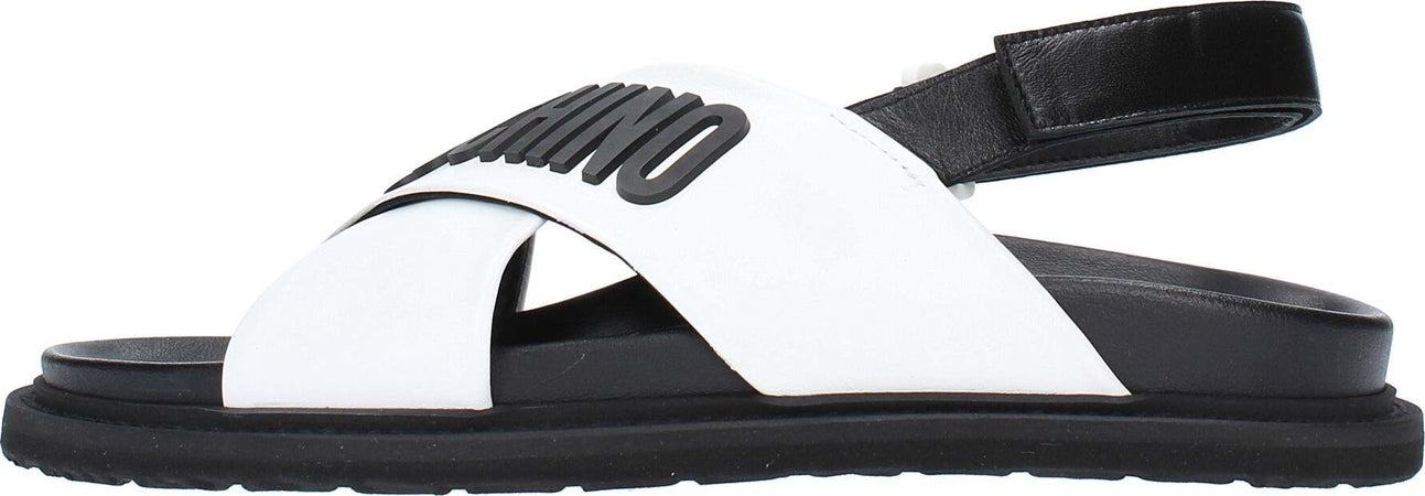Moschino-Sandali-Bianco-da-donna