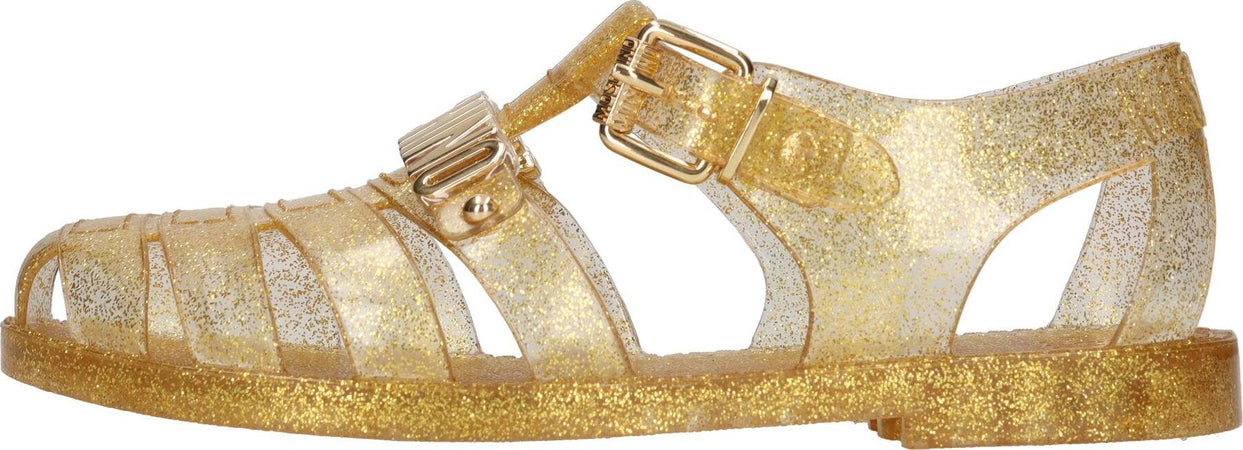 Moschino-Sandali-Oro-da-donna