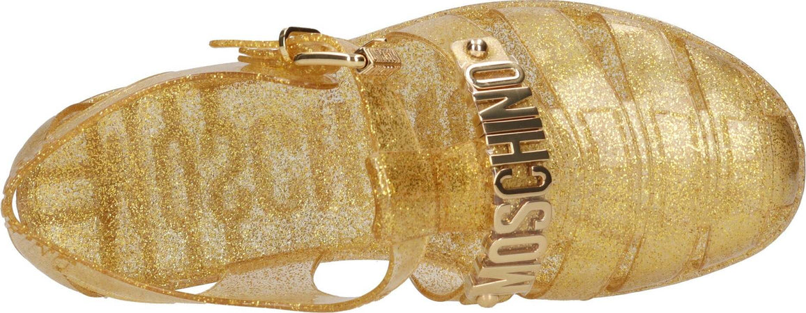 Moschino-Sandali-Oro-da-donna