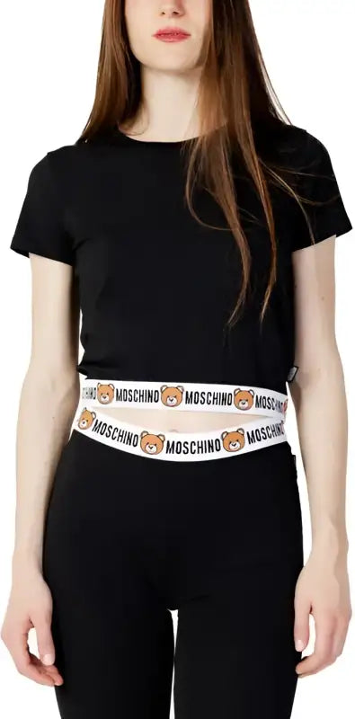 Moschino Underwear T-Shirt Donna - black / L - Abbigliamento T-shirt