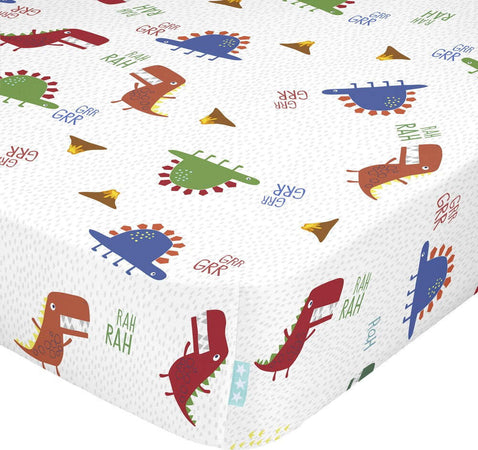 MOSHI MOSHI LENZUOLO INFERIORE FUNNY SAURUS Casa e cucina/Tessili per la casa/Biancheria da letto/Lenzuola e federe/Lenzuola Scontolo.net - Potenza, Commerciovirtuoso.it