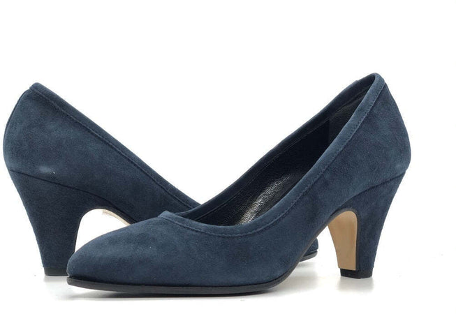 MOT-CLE' Décolleté 1584 camoscio navy