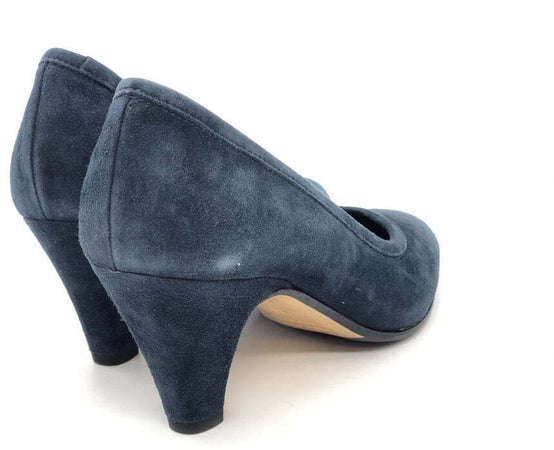 MOT-CLE' Décolleté 1584 camoscio navy