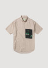 ARIES Motel Graphic Work Shirt da uomo