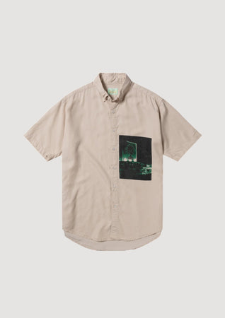 ARIES Motel Graphic Work Shirt da uomo