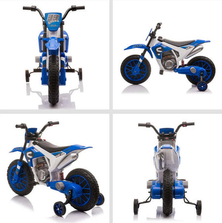 Moto-da-Cross-Elettrica-per-Bambini-da-3-5-Anni,-Batteria-12V-Ricaricabile-e-Rotelline-Rimovibili,-106.5x51.5x68cm,-Blu-QZ5370-165V90BUQZ5