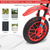 Moto-da-Cross-Elettrica-per-Bambini-da-3-5-Anni,-Batteria-12V-Ricaricabile-e-Rotelline-Rimovibili,-106.5x51.5x68cm,-Rosso-FT8370-165V90RDFT8