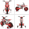 Moto-da-Cross-Elettrica-per-Bambini-da-3-5-Anni,-Batteria-12V-Ricaricabile-e-Rotelline-Rimovibili,-106.5x51.5x68cm,-Rosso-FT8370-165V90RDFT8