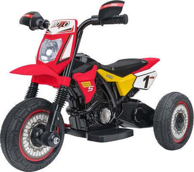 Moto-elettrica-Globo-41094-Cross-3-ruote-6V-Rosso