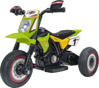 Moto-elettrica-Globo-41096-Cross-3-ruote-6V-Verde