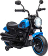 Moto-Elettrica-per-Bambini-18-36-Mesi-in-PP-e-Metallo-con-Rotelle-e-Fanale,-76x42x57-cm,-Blu-e-Nero-HN2370-283V90BUHN2
