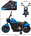 Moto-Elettrica-per-Bambini-18-36-Mesi-in-PP-e-Metallo-con-Rotelle-e-Fanale,-76x42x57-cm,-Blu-e-Nero-HN2370-283V90BUHN2
