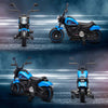 Moto-Elettrica-per-Bambini-18-36-Mesi-in-PP-e-Metallo-con-Rotelle-e-Fanale,-76x42x57-cm,-Blu-e-Nero-HN2370-283V90BUHN2